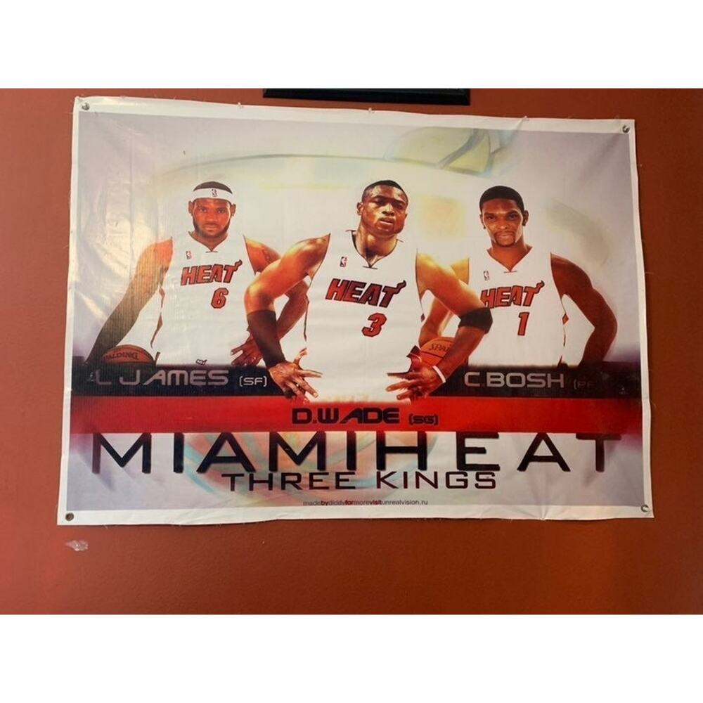 Miami Heat vinil‎ Banner